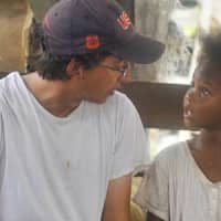 <p>Filmmaker Benh Zeitlin, a Hastings native, with actress Quvenzhané Wallis in the making of &quot;Beasts of the Southern Wild&quot;.</p>