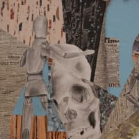 <p>The Byram Hills student artwork includes charcoal drawings, photography, ceramics and sculptures.</p>