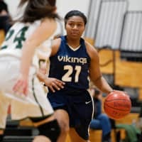 <p>King basketball player Tatiana Brown became the third member of her family to surpass 1,000 points for her career.</p>