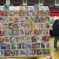 <p>Cards from every sports were available for sale in White Plains.</p>
