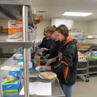 <p>Mamaroneck students made 400 sandwiches on Monday.</p>