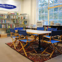 <p>One of several sharing spaces at Curious-on-Hudson.</p>