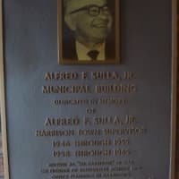 <p>The Harrison Municipal Building is named after former Town Supervisor Alfred F. Sulla Jr., known as &quot;Mr. Harrison.&quot;</p>