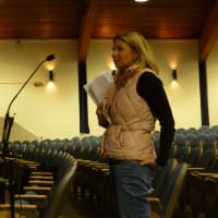 <p>Marissa Lowthert of Wilton asked the board to rethink the plans of going to full-week all-day kindergarten, saying some half-days are better for students. </p>