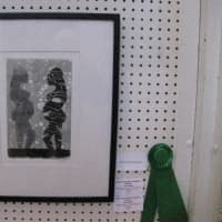 <p>&quot;Stop Calling Me a Pregnant Woman&quot; by Carla Wales won Best Printmaking.</p>