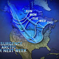 <p>A return of the cold felt last week, in the low teens, will come late in the week, and into the first week of Feburary.</p>