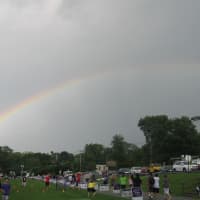 <p>A rainbow hovered over 2012&#x27;s Relay For Life in Yorktown and inspired 2013&#x27;s theme of &quot;There&#x27;s No Place Like Yorktown.&quot;</p>