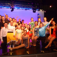 <p>Performers in Yorktown High School&#x27;s Dance Company pose before rehearsal Tuesday.</p>