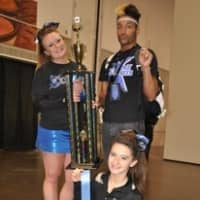 <p>Members of Xtreme Cheer&#x27;s Inferno team celebrate after winning a national competition Sunday in Providence, R.I.</p>