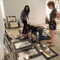 <p>In January, senior students&#x27; artwork is selected by teachers, framed and delivered to the museum for the exhibition. Following the arrival of their work, students from each school help curate and install the exhibition.</p>