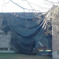 <p>Fairfield Ludlowe High School&#x27;s roof saw &quot;significant damage&quot; Thursday morning from wind and rain. </p>