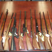<p>Here are the rifles collected by the Stamford Police Department during its four gun buy-back events. </p>
