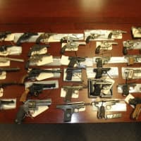 <p>Here are the pistols and revolvers collected. </p>