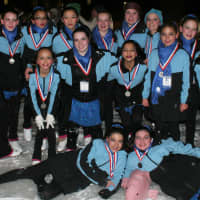 <p>The Shimmers of the Southern Connecticut Synchronized Skating team finished fourth in the Pre-Juvenile division at the Eastern Championships.</p>