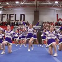 <p>Westhill High School&#x27;s cheerleaders took part in the championships. </p>