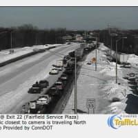 <p>Traffic was so backed up in Fairfield Thursday afternoon that people were getting out of their cars and walking around.</p>