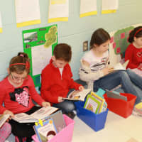 <p>Dobbs Ferry children joined in a read-a-thon to raise money to help children around the world get a better education.</p>