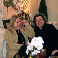 <p>Roberta Ball and Manny DeMagistris own BB Abode in North Salems historic Union Hall.</p>