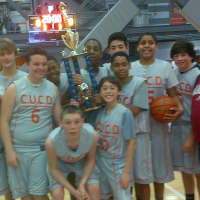 <p>The CUCD boys basketball team includes players from Bronxville, Eastchester and Tuckahoe.</p>