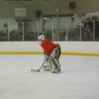 <p>Mamaroneck goalie Tom Brill was excellent in net Sunday in the Section 1 Division 1 hockey final.</p>