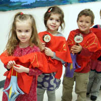<p>Walter Panas pre-K students celebrate the Chinese New Year with a parade.</p>