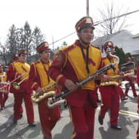 <p>The Cardinal Hayes High School Band.</p>