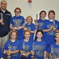 <p>Darien&#x27;s fifth-grade girls championship basketball team from the Fairfield County Basketball League.</p>