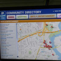 <p>The information kiosks in the South Norwalk Train Station and the nearby Maritime Garage highlight local businesses, restaurants, entertainment, places to live and attractions.</p>