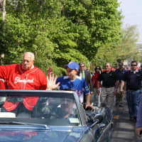 <p>Former Los Angeles Dogers manager Tommy LaSorda was the Grand Marshall of the 2012 Elmsford Little League Parade.</p>
