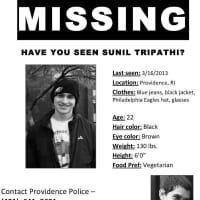 <p>The flyer for missing Brown University student Sunil Tripathi.</p>