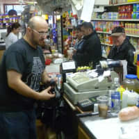 <p>Madaba staffer Firas Marji works day shifts at the Hastings deli.</p>