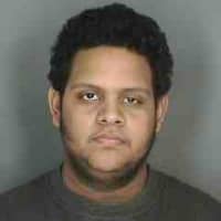 <p>York Santana was arrested on  on April 15 on grand larceny charges, according to Peekskill Police.</p>