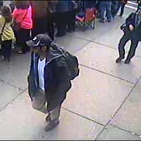 <p>The FBI has released photos of two men described as suspects in Monday&#x27;s bombing at the Boston Marathon.</p>