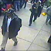 <p>The FBI has released photos of two men described as suspects in Monday&#x27;s bombing at the Boston Marathon.</p>