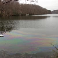<p>Officials were working on containing the oil spill as of 5 p.m. on Tuesday.</p>
