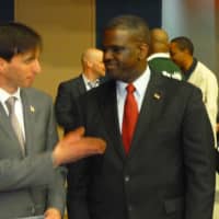 <p>Noam Bramson (left) and Ken Jenkins (right) went to a second ballot for the Westchester County Democratic Committee&#x27;s nomination for County Executive. </p>