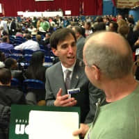 <p>Noam Bramson received 97,90.5 votes to win the nomination for County Executive Wednesday night. </p>
