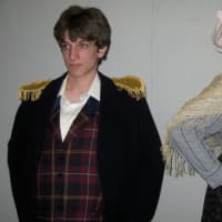 <p>James Purcell and Kaitlyn Carruthers rehearse for Fairfield Ludlowe&#x27;s spring musical this weekend. </p>