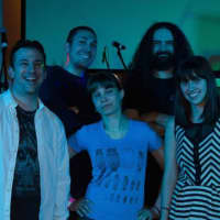 <p>The Hooligans &amp; Michelle DeIeso, Development and Outreach Coordinator, Support Connection.</p>