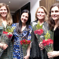 <p>Kathleen Durkee, of Rye, Sarah White, of Scarsdale, Annie Whelan, of Bedford Hills, and Tracey Bryggman, of Katonah made up the gala committee.</p>
