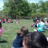 <p>Kahlil Gibran students get a lesson during Relay Recess this week. </p>