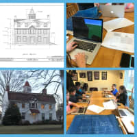 <p>Students in North Salem got a chance to 3D print replicas of local landmarks. Pictured is a photo collage from The Digital Arts Experience (DAE), the group that held the classes.</p>