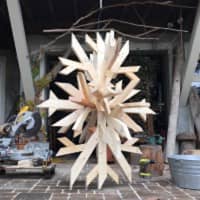<p>Rodger Stevens snowflake sculpture will be at 86 Main Street.</p>