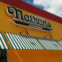 <p>Nathan&#x27;s Famous in Yonkers.</p>