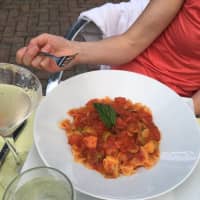 <p>A little pasta with some sunshine at Momento Restaurant in West Milford.</p>