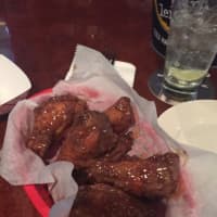 <p>The PB and J wings from Rudy&#x27;s in Hartsdale.</p>