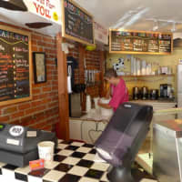 <p>Scooping out goodness at Moo Moo&#x27;s Creamery in Cold Spring.</p>