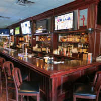 <p>The bar at Oliver&#x27;s.</p>