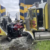 Train Strikes Tractor Trailer In Oxford, Police Say