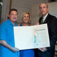 <p>Westchester Deputy County Executive Kevin Plunkett proclaims Sept. 21 as Augie’s Brews for Autism Day. </p>